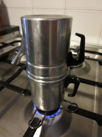 caffettiera sul fornello