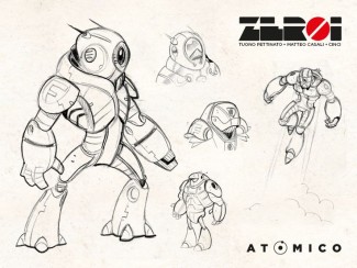 FERROTIPO - Character Design per ZEROI - artwork by Cinci - 2