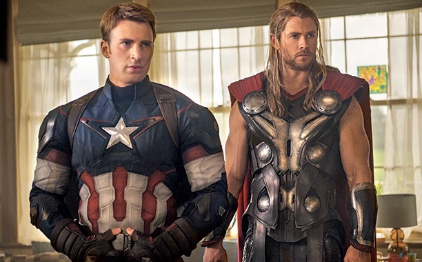 Captain America Thor 612x380