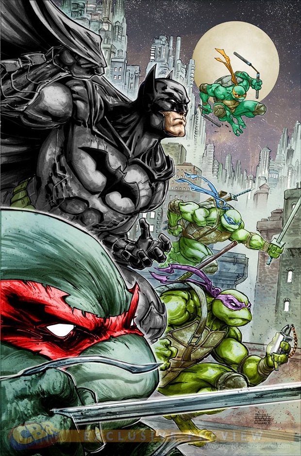 SDCC] Crossover tra Batman e le Tartarughe Ninja – Lo Spazio Bianco