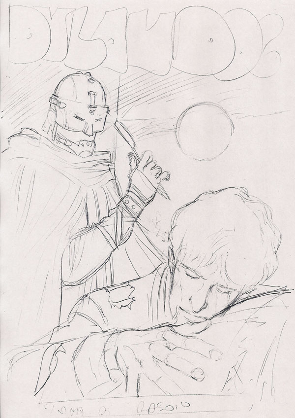 Schizzo scartato per Lama di rasoio