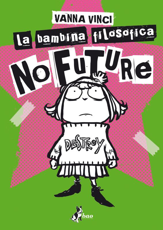 COVER LA BAMBINA FILOSOFICA - NO FUTURE