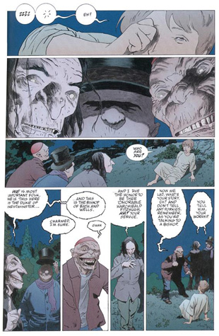 Tavola di Scott Hampton per il Capitolo 3