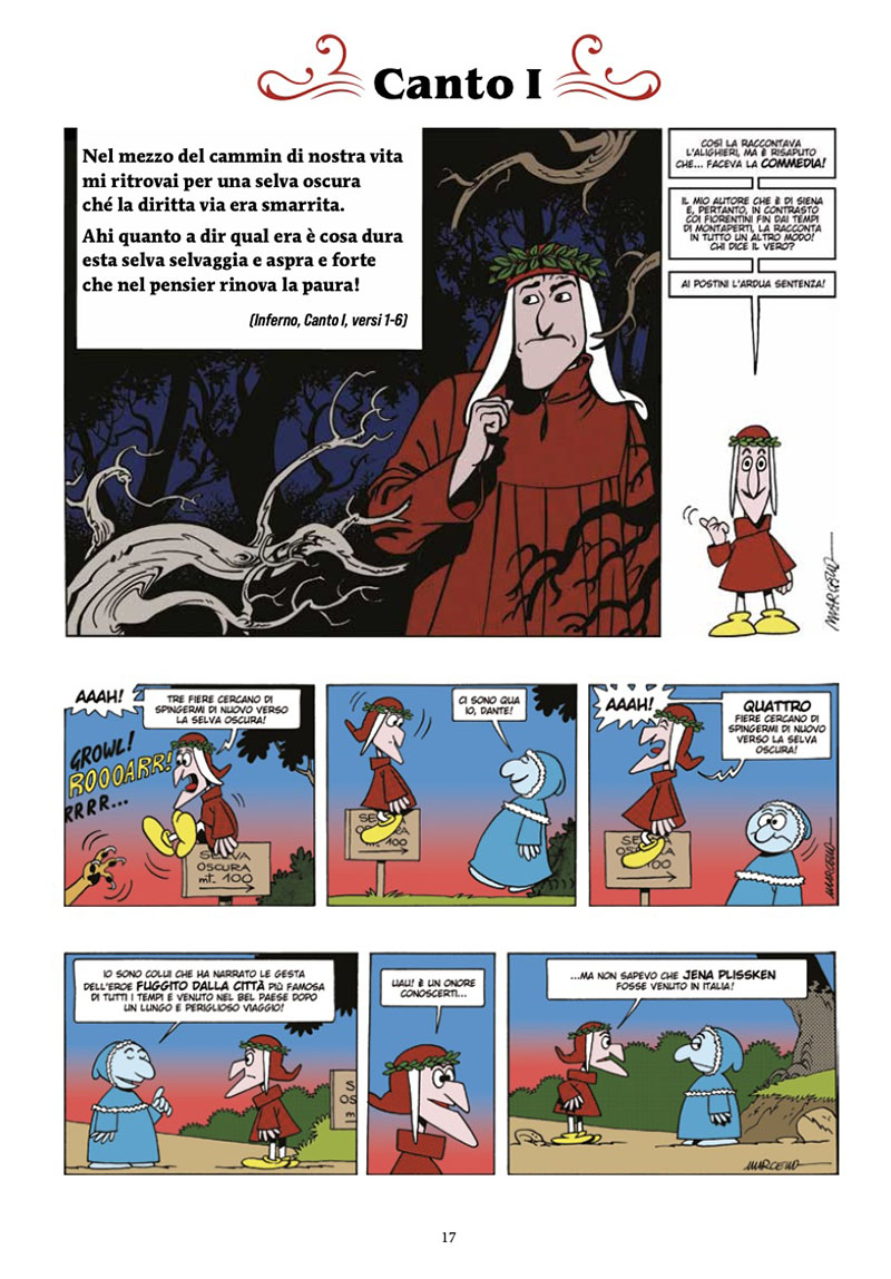 MARCELLO Dante – La Divina Commedia a fumetti