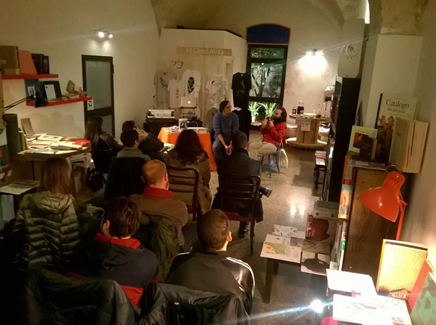Vincenzo Filosa durante la presentazione di Viaggio a Tokyo