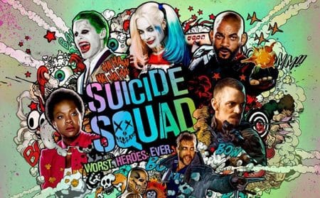 Uno dei poster promozionali di Suicide Squad.