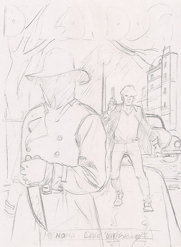 Schizzo copertina memorie dallinvisibile