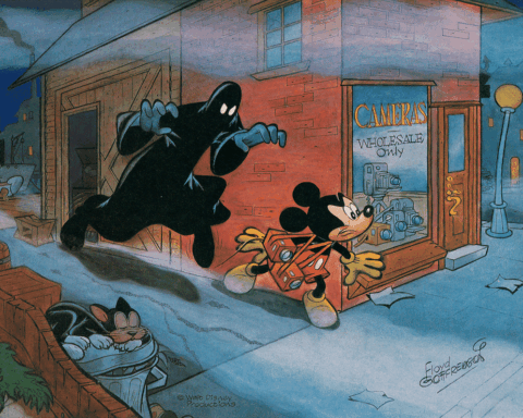 Mickey mouse outwits the phantom blot
