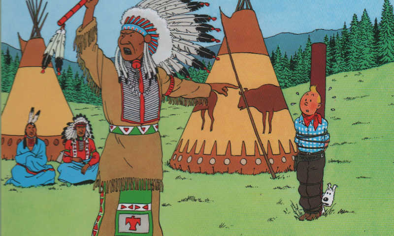 Tintin in america evidenza