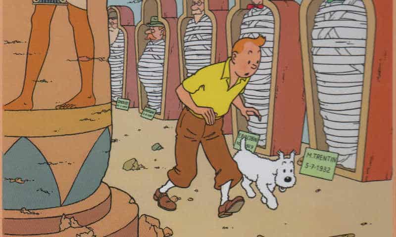 Sigari del Faraone: il Tintin moderno inizia qui