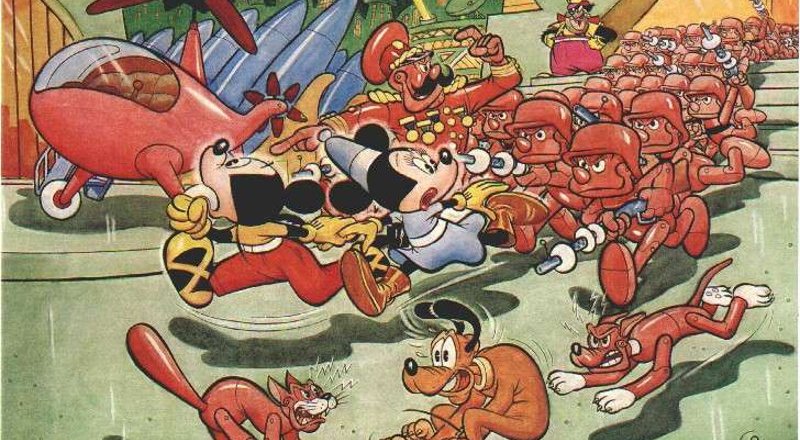 Alla scoperta del Mickey Mouse a strisce: 1945-1955