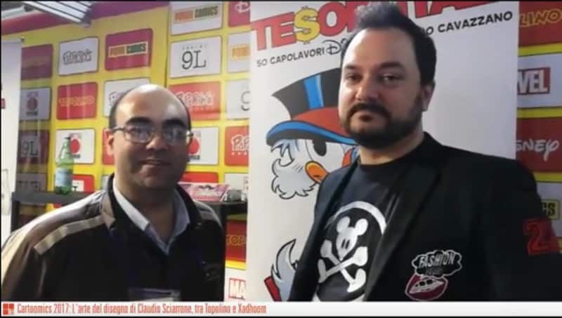 Cartoomics 2017 intervista Sciarrone
