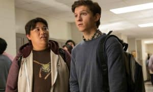 Spider man homecoming images with jacob batalon and tom holland