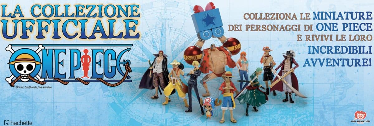 “One Piece”: la collezione delle miniature dei personaggi