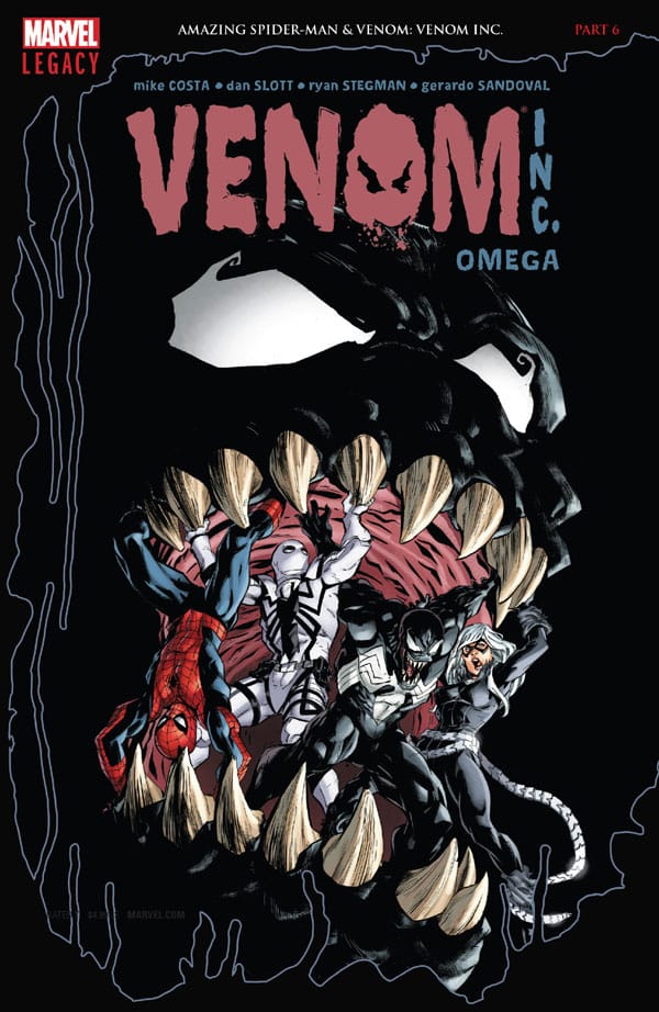 Amazing Spider Man Venom Inc. Omega Copia