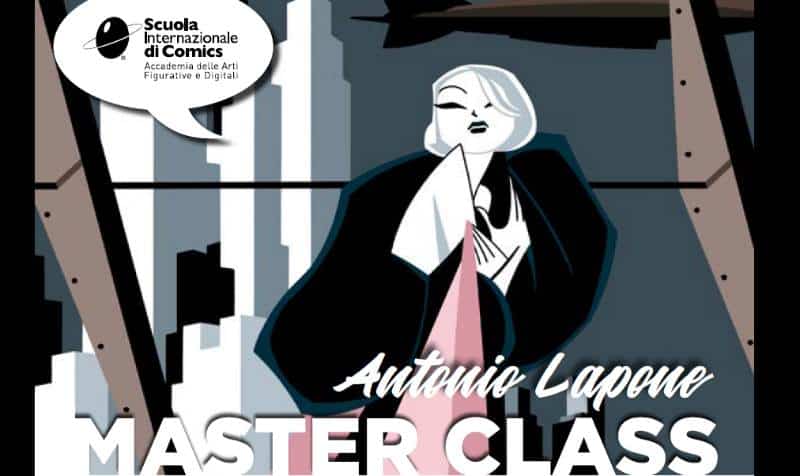 Masterclass sulla linea chiara con Antonio Lapone a Torino