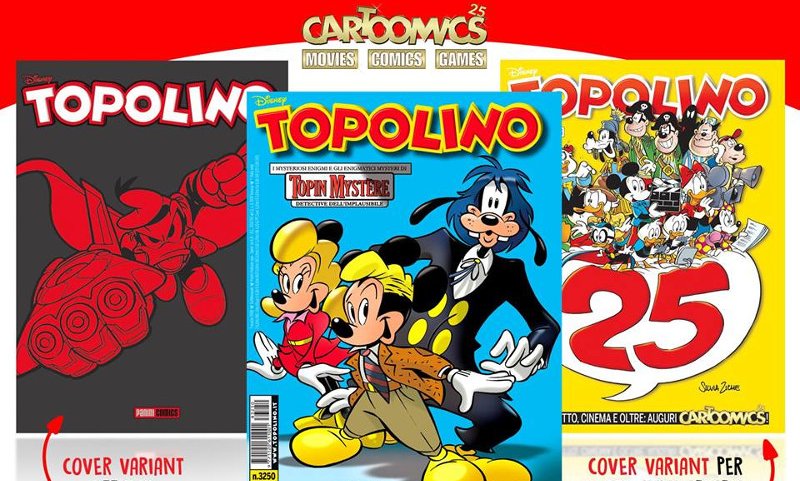 Cartoomics Topolino evidenza