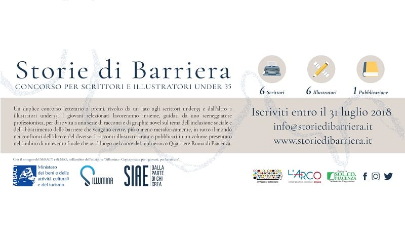 Storie di barriera inserzione 283x100mm