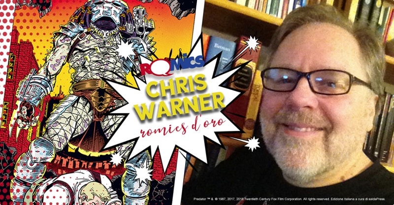 Chris Warner a Romics