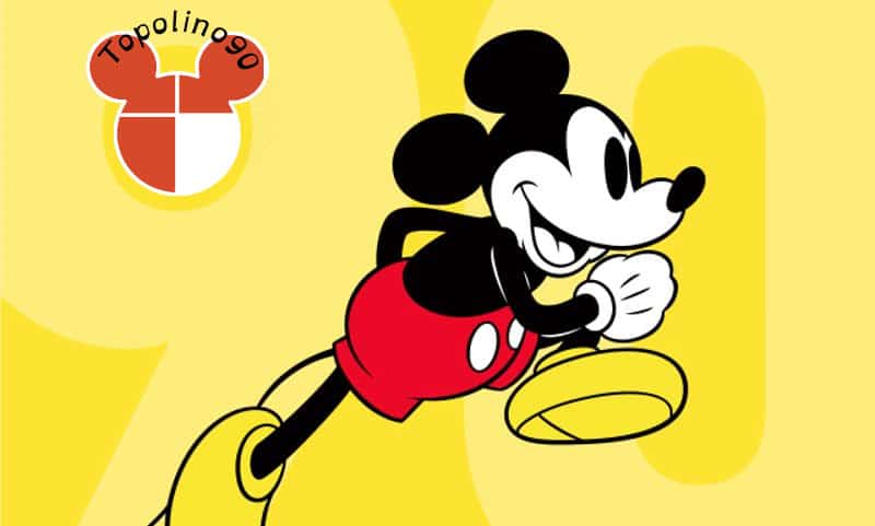Topolino 90 logo