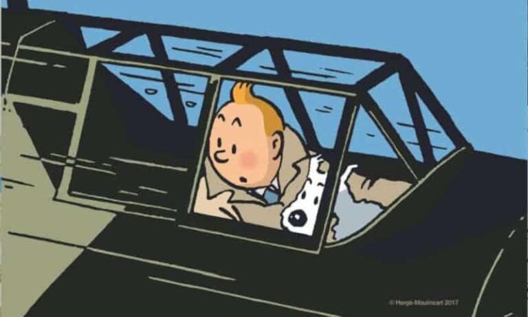 Tintin herge evidenza