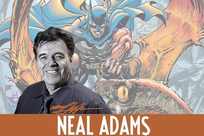 Neal Adams ospite d’onore di Etna Comics 2019