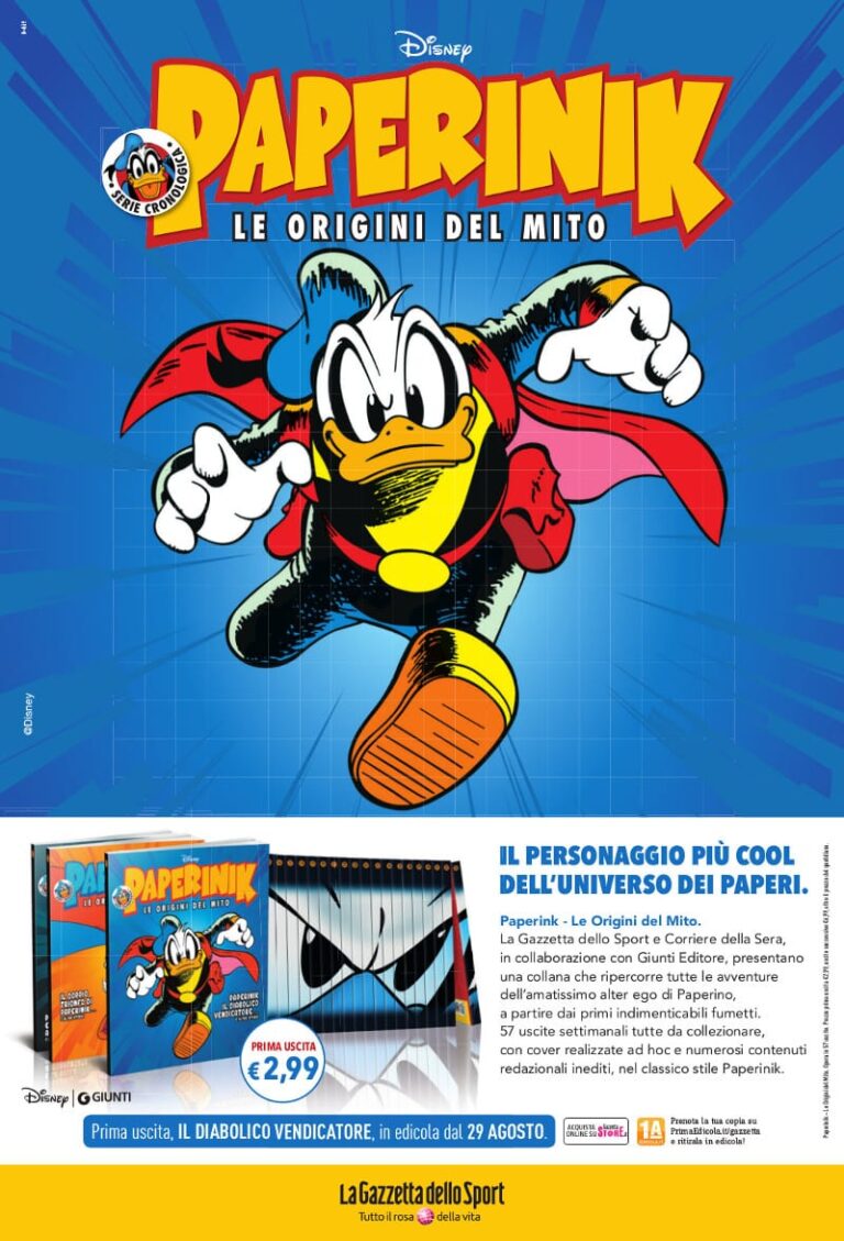 Paperinika Parte la collana “Paperinik – Le origini del mito” – Lo Spazio Bianco