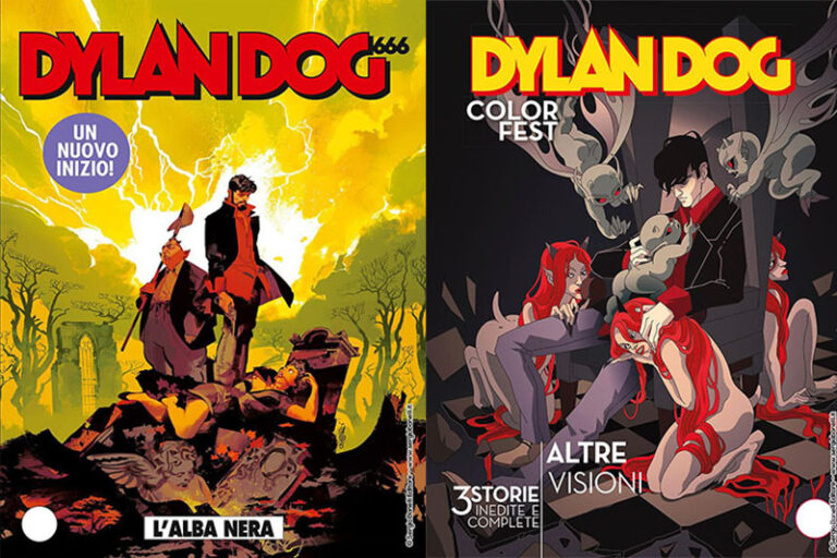 Arriva in edicola Dylan Dog #401 “L’alba nera” – Lo Spazio Bianco
