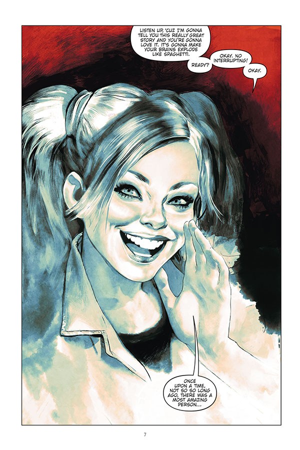 Harley Quinn Breaking Glass