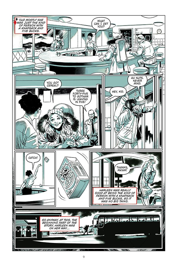 Harley Quinn Breaking Glass