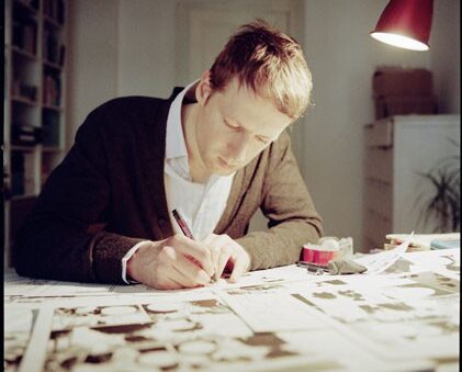 Arne Bellstorf, comic artist Europe, Germany, Hamburg 2009