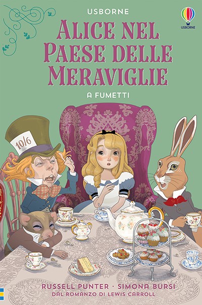Cover Alice nel paese delle meraviglie a fumetti