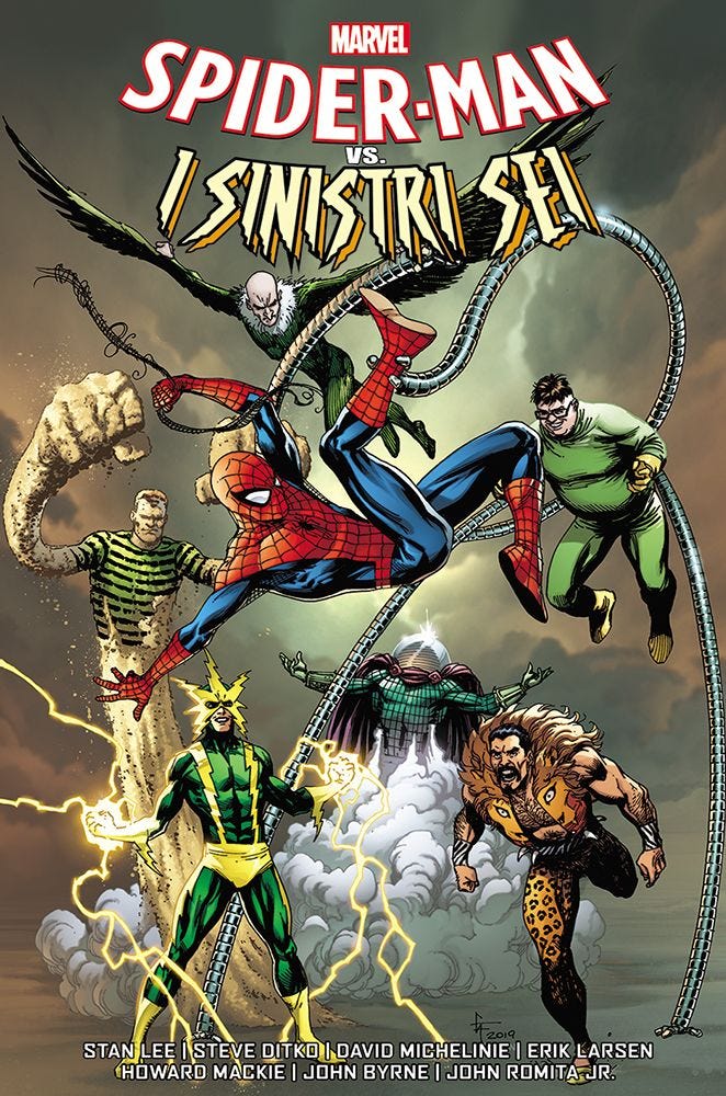 Spider-Man vs I sinistri sei_cover