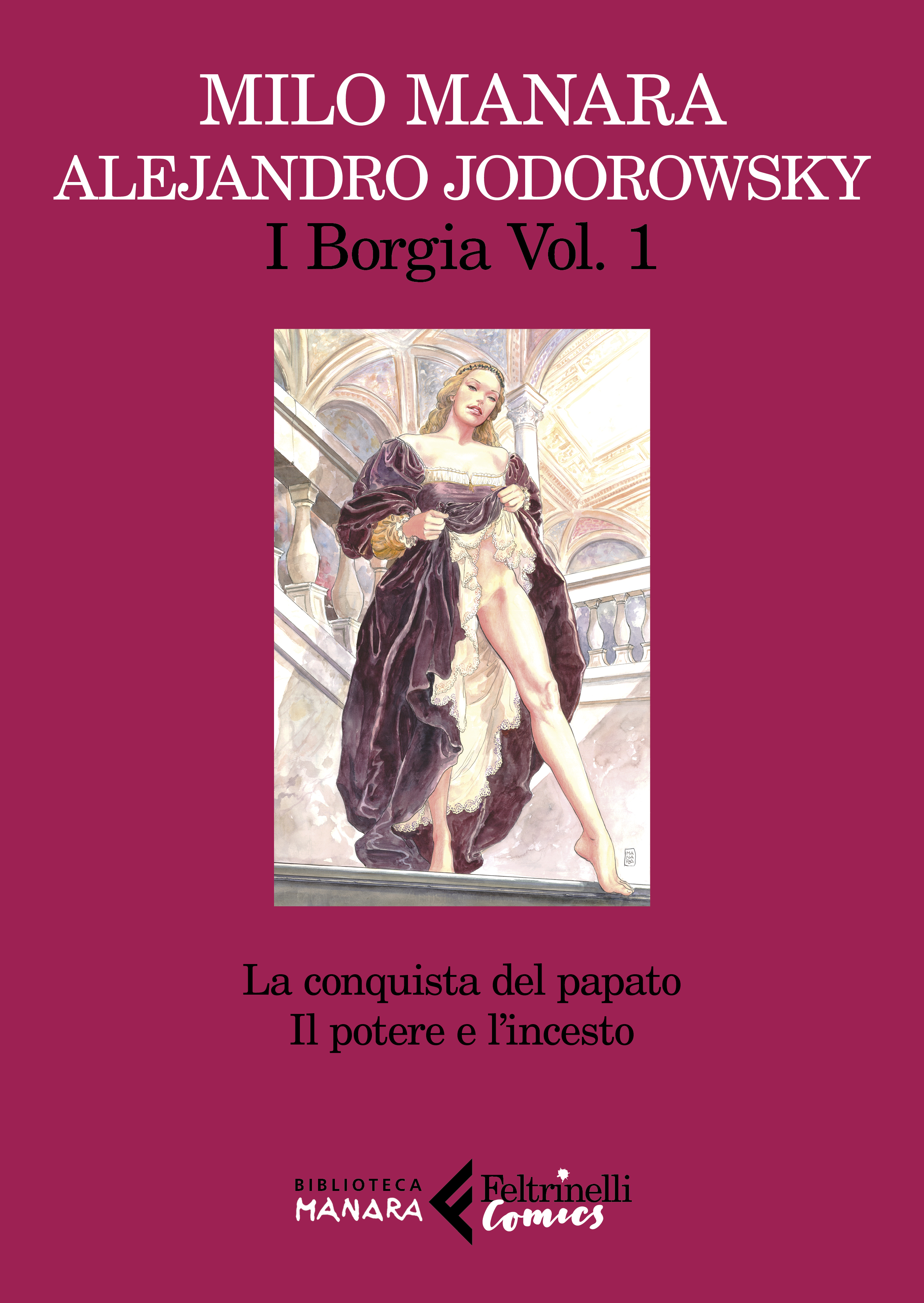 cover_Manara, Jodorowsky_I Borgia, vol 1_COMICS