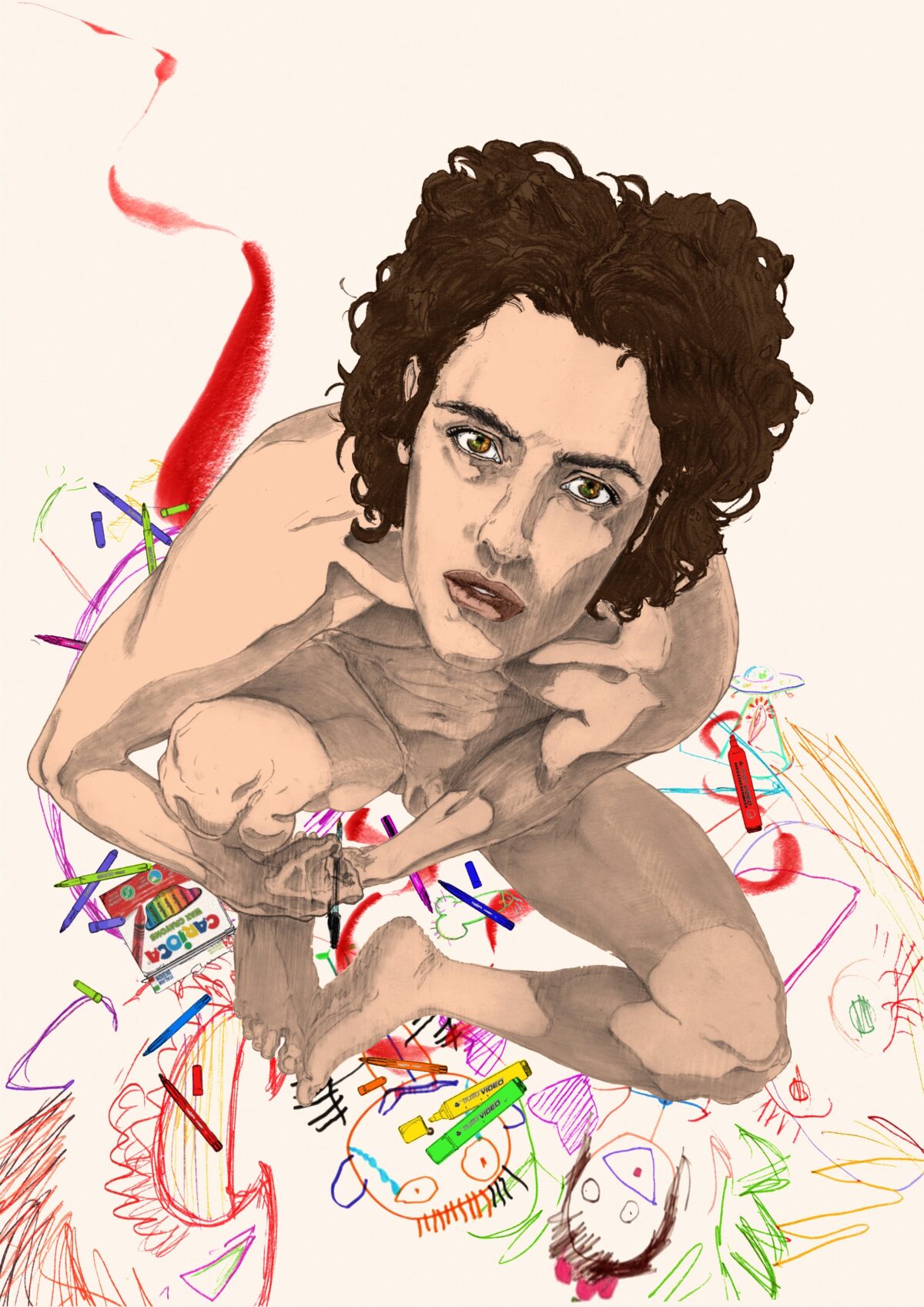 Armando Genco - illustrazione corretta - lo spazio bianco