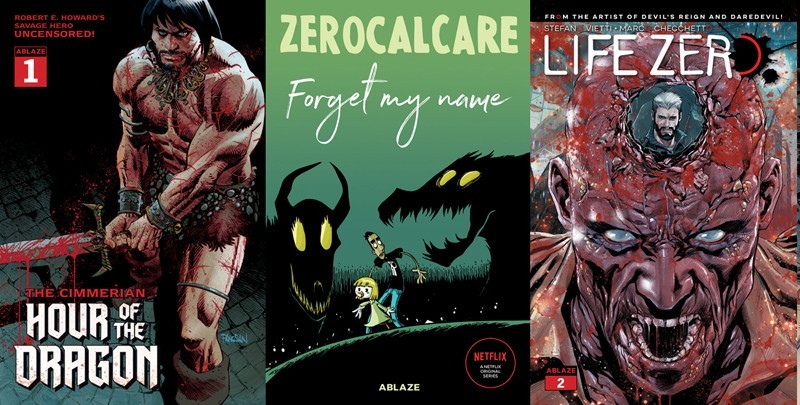 La Ablaze comics pubblica in USA Conan e fumetti italiani come Zerocalcare e Life Zero