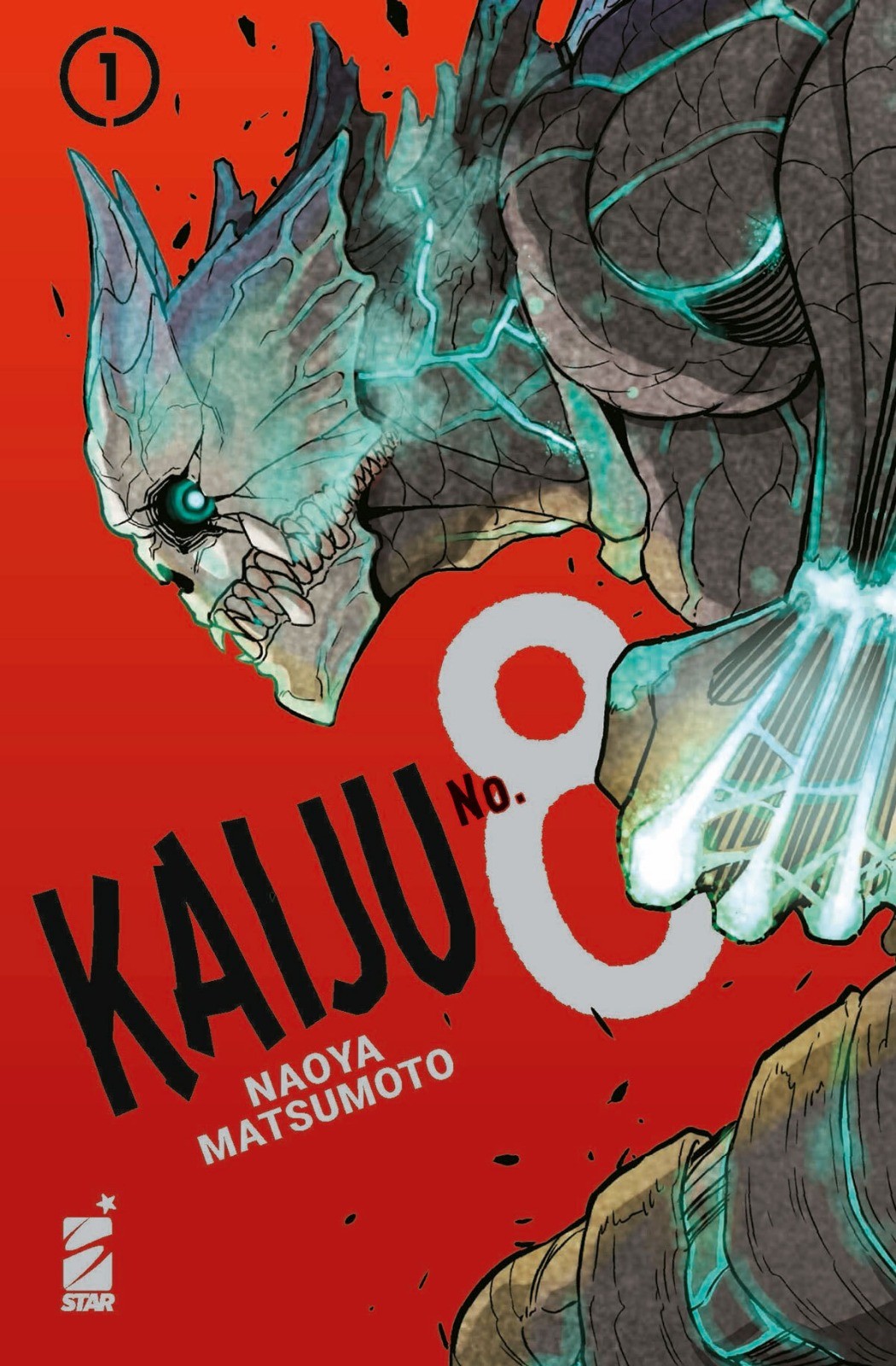 Cover Kaiju No. 8 Di Naoya Matsumoto (star Comics)