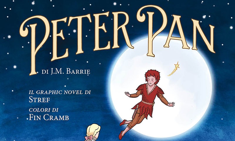 NPE presenta una graphic novel su Peter Pan
