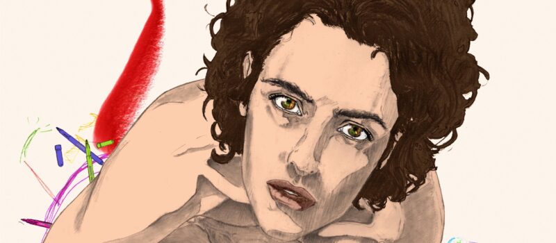 Evidenza Armando Genco illustrazione corretta lo spazio bianco