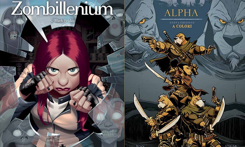 ReNoir Comics presenta  Zombillenium #5 e Solo Alpha