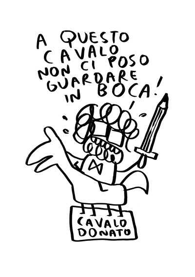 Caricatura Alberto Brambilla by Maicol & Mirco