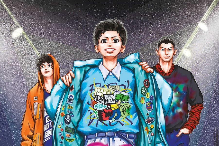 Dettaglio della copertina di Boys run the riot vol. 2