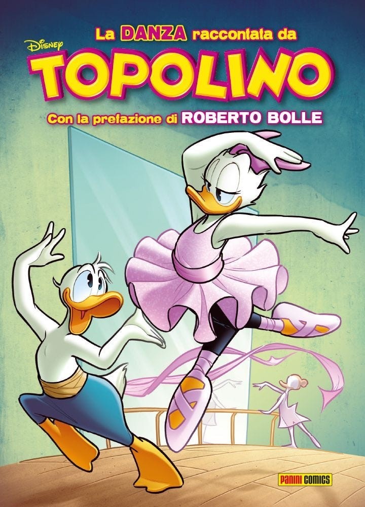 La danza raccontata da Topolino (Panini, ago. 2022)