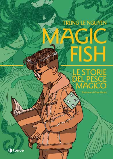 Copertina di Magic Fish di Trung Le Nguyen (Tunué, 2022)