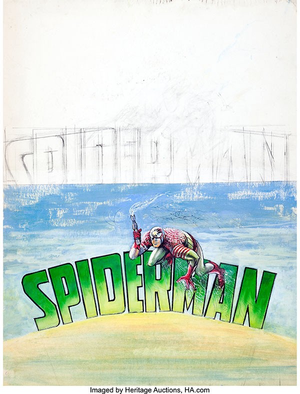 Joe Simon Logo Spiderman