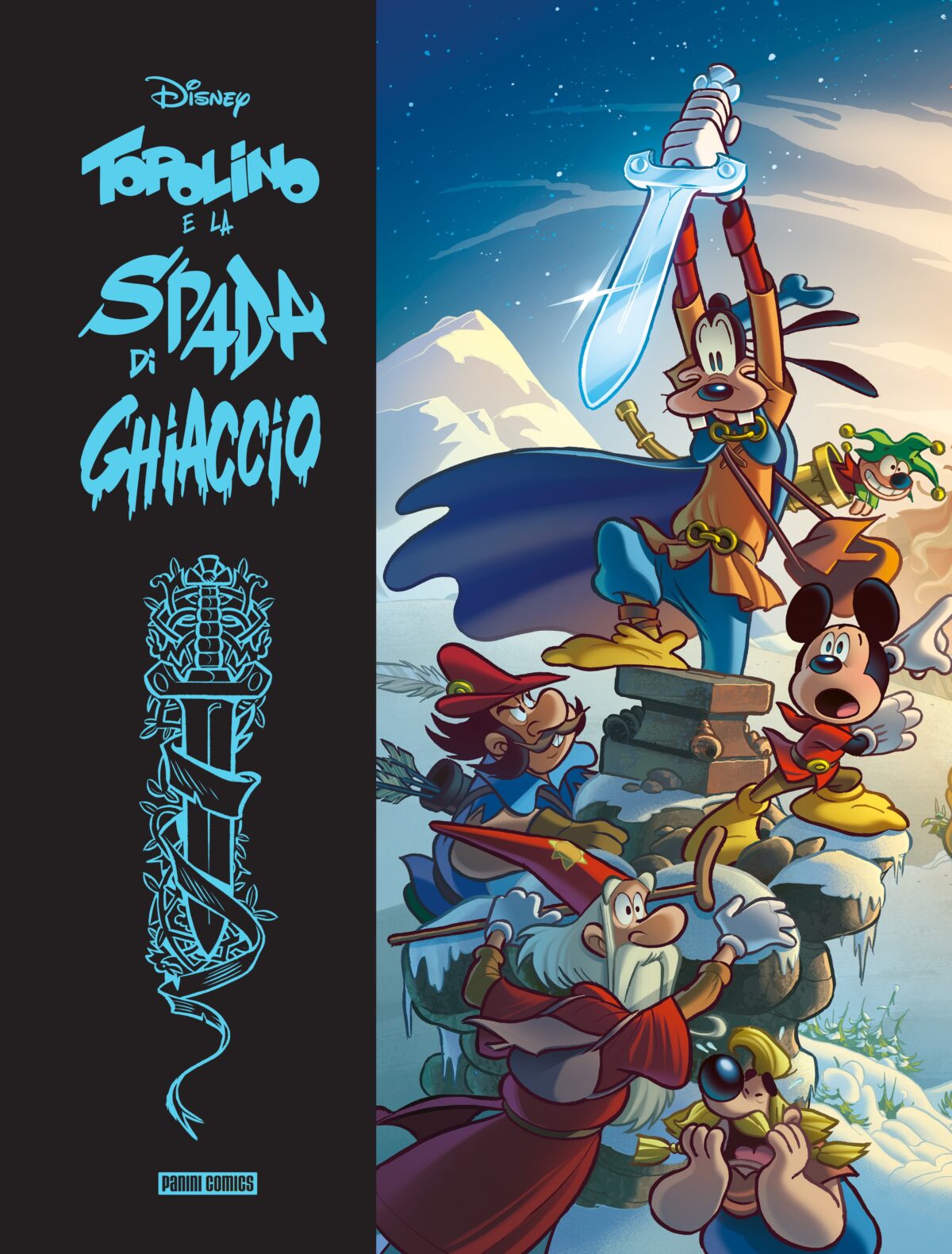 Topolino e la Spada di Ghiaccio_cover deluxe (Panini, 2022)