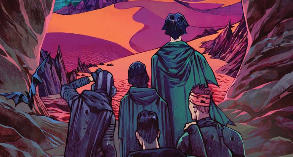 Dune: Racconti di Arrakis, due racconti a fumetti.