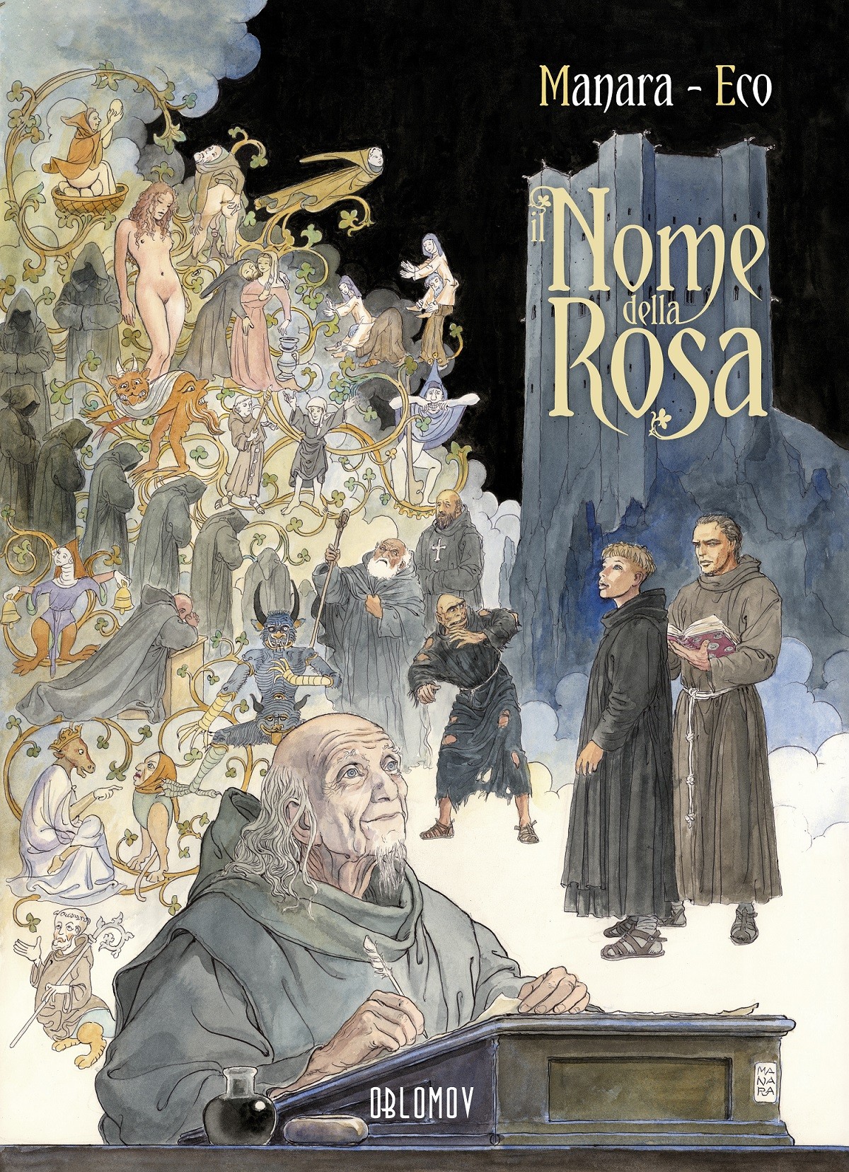Il nome della rosa cover