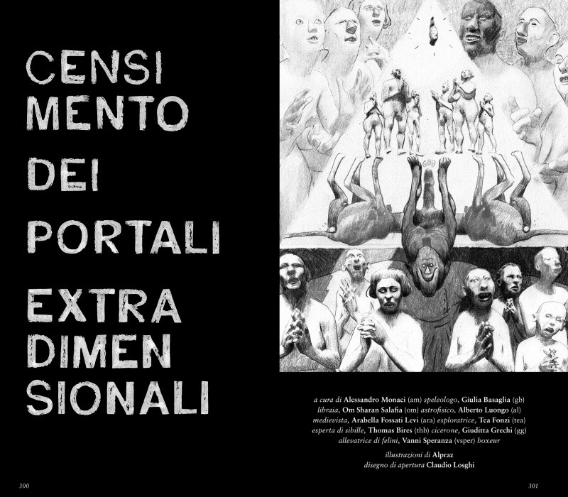 Censimento dei Portali Extradimensionali - con illustrazioni di Claudio Losghi e Alpraz
