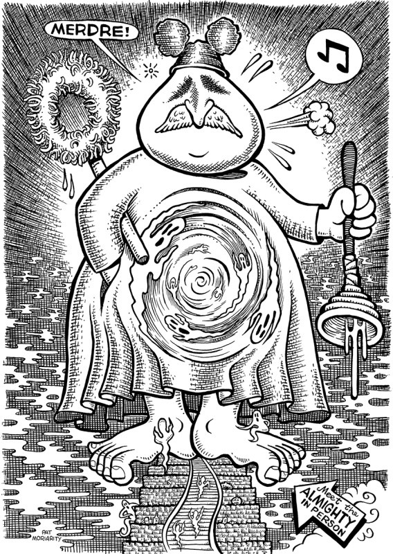 L'Onnipotente in persona visto da Pat Moriarity